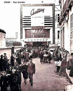 2189- Oran - Rue Schneider - Cinema Century